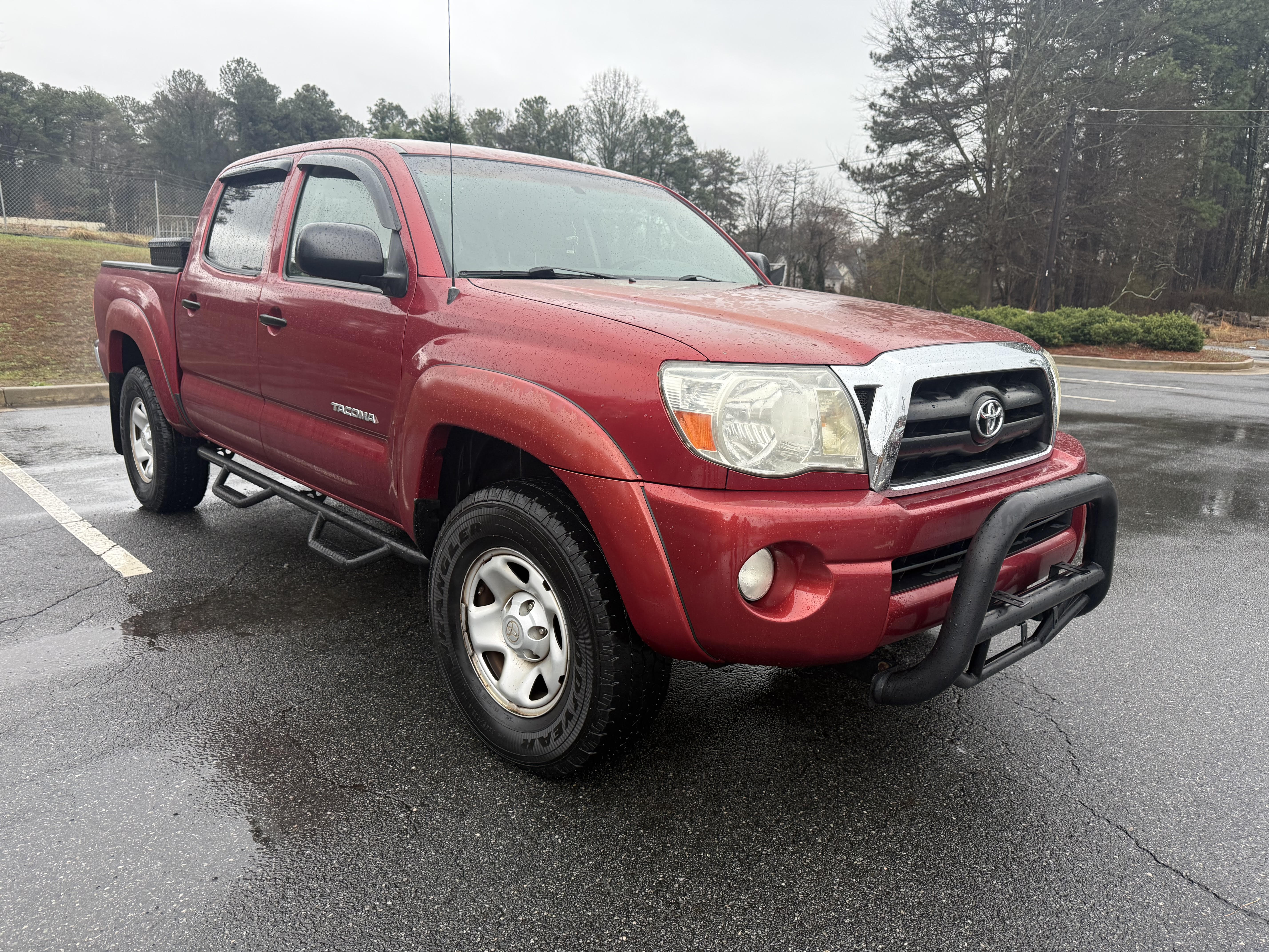 2007 Toyota Tacoma crew cab prerunner sr5 4.0L, Red for sale in Norcross, GA — photo 1 of 7