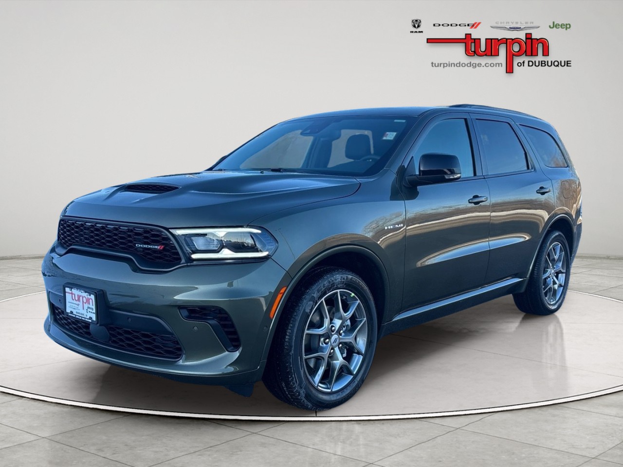 2026 Dodge Durango GT Plus HEMI V8, Green Machine for sale in Dubuque, IA — photo 1 of 26