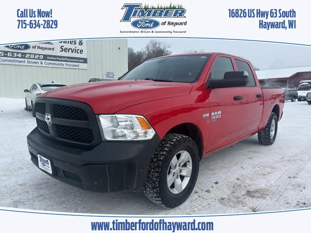 2023 RAM 1500 Tradesman, Flame Red Clearcoat for sale in Hayward, WI — photo 1 of 20