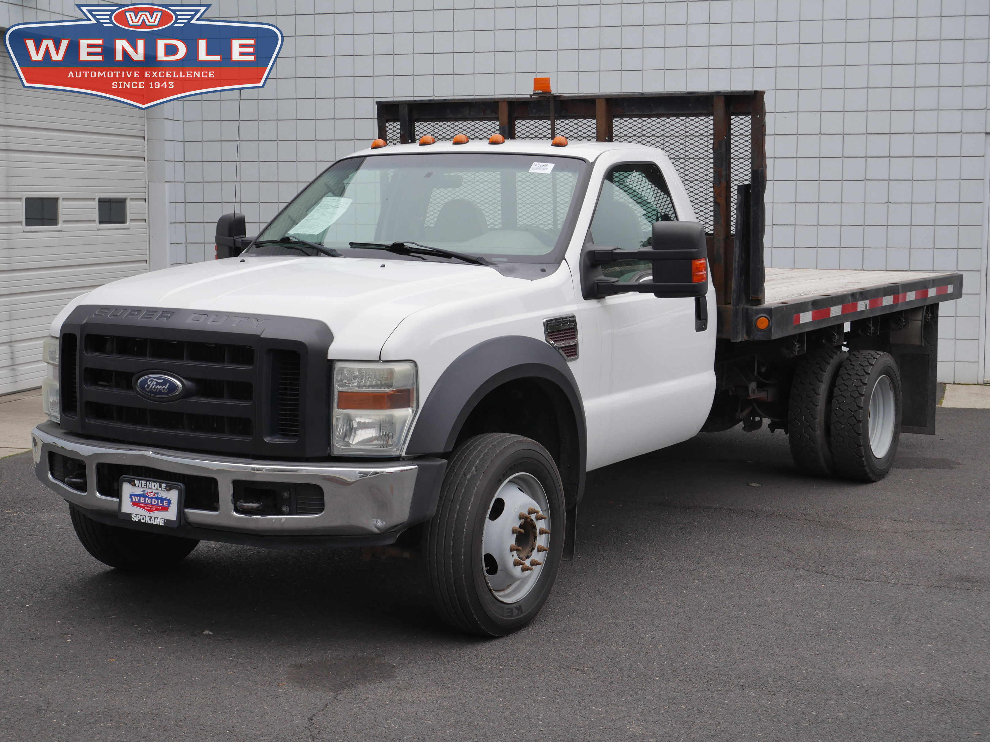 2008 Ford Super Duty F-550 DRW XL, Oxford White for sale in Spokane, WA — photo 1 of 25
