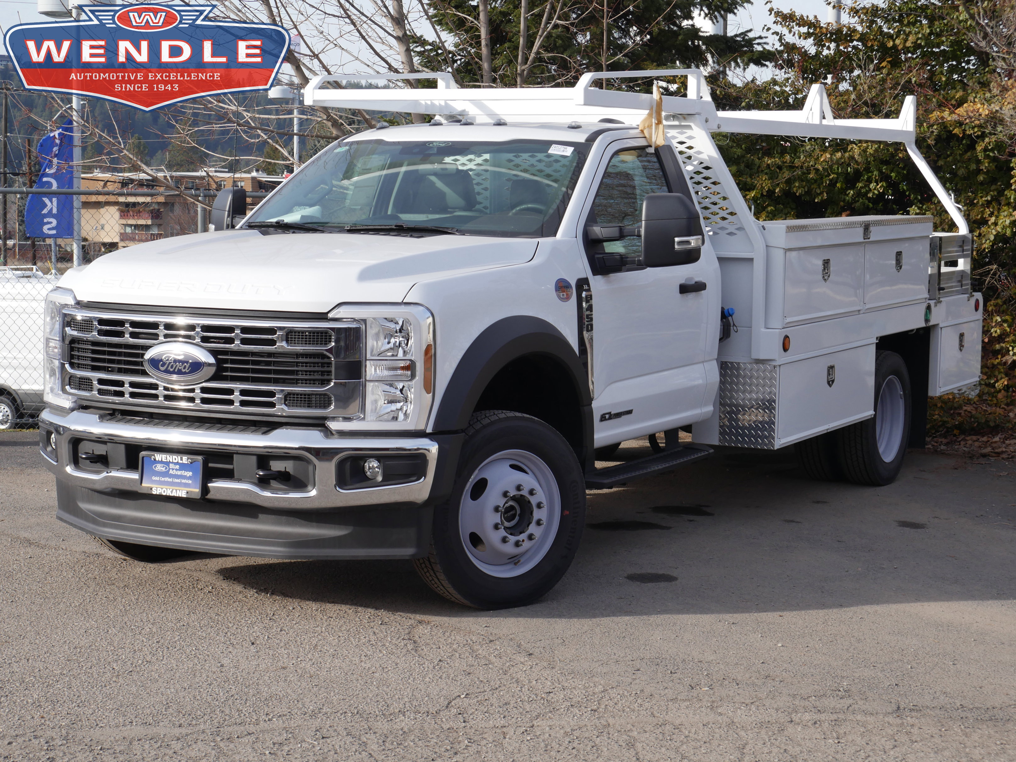 2024 Ford Super Duty F-450 DRW XL, Oxford White for sale in Spokane, WA — photo 1 of 26