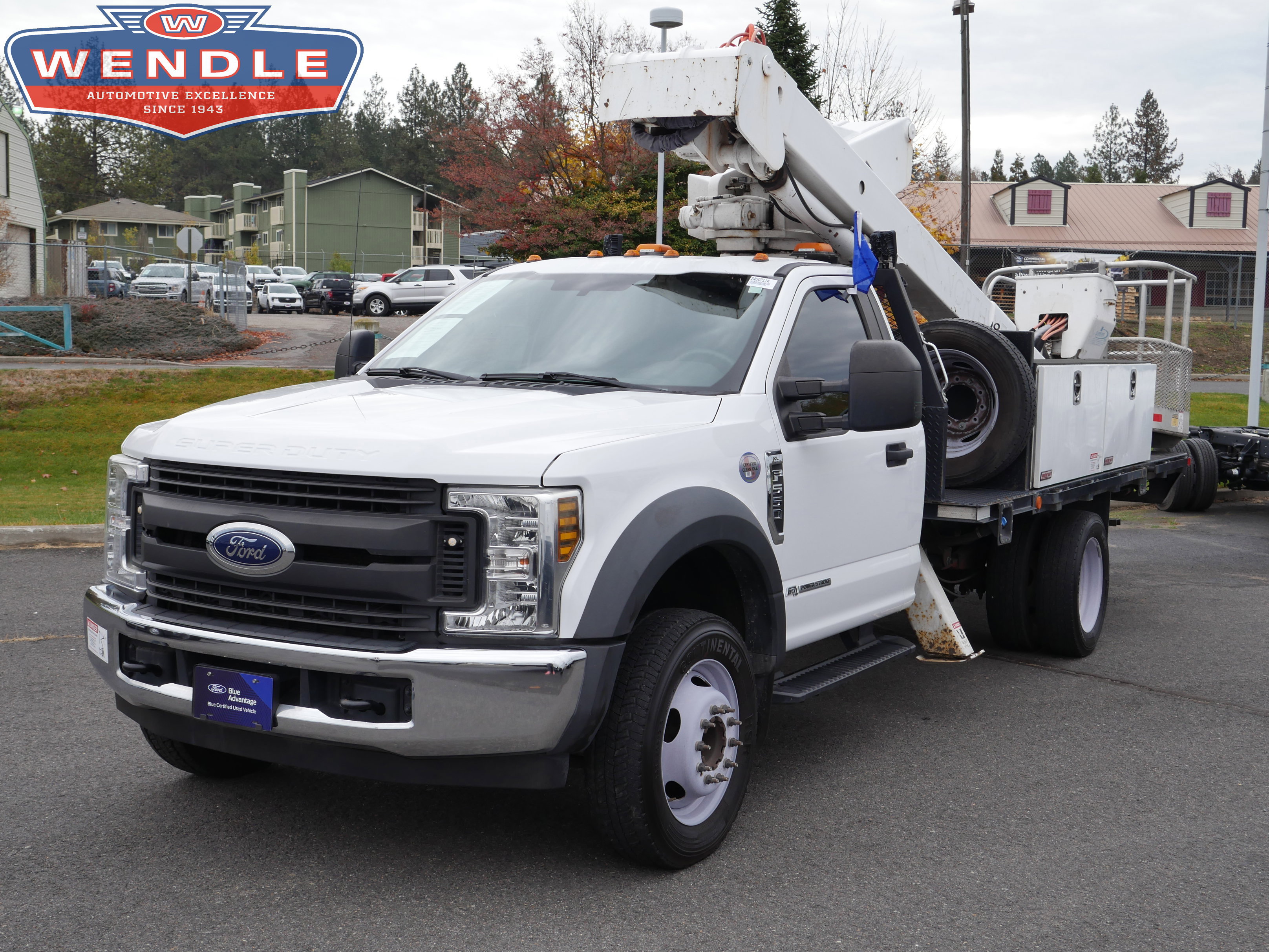 2019 Ford Super Duty F-550 DRW XL, Oxford White for sale in Spokane, WA — photo 1 of 12