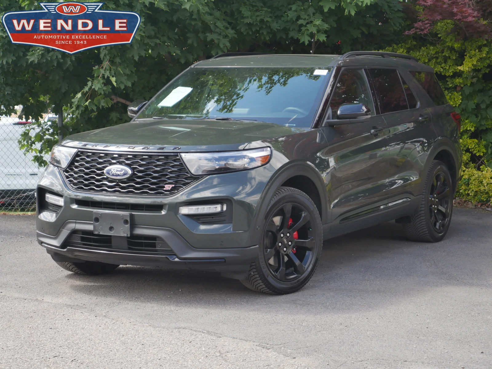 2021 Ford Explorer ST, Forged Green Metallic for sale in Spokane, WA — photo 1 of 40