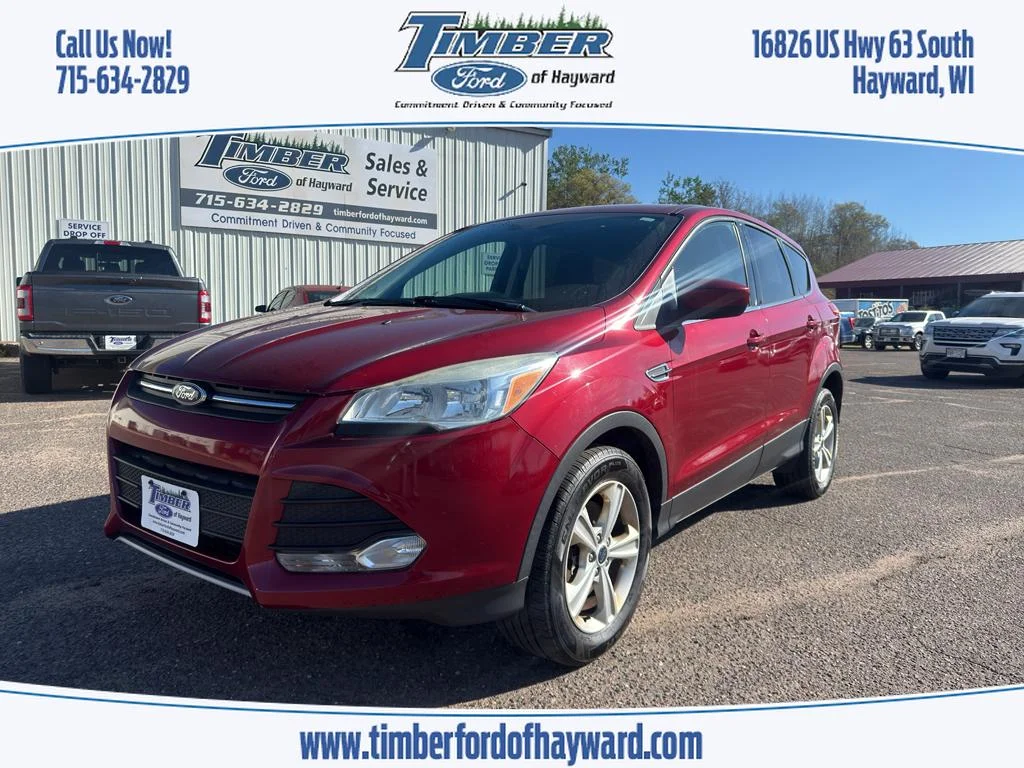 2015 FORD Escape SE, Ruby Red Metallic Tinted Clearcoat for sale in Hayward, WI