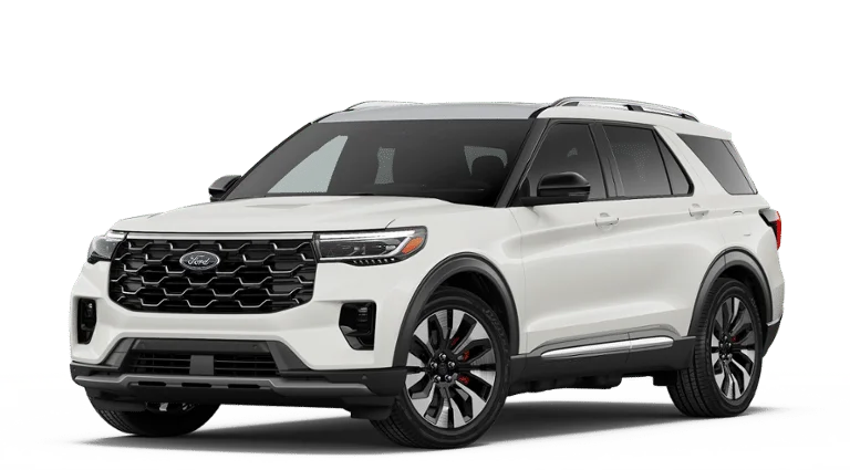 2026 FORD Explorer Platinum, Star White Metallic Tri-Coat for sale in Hayward, WI — photo 1 of 7