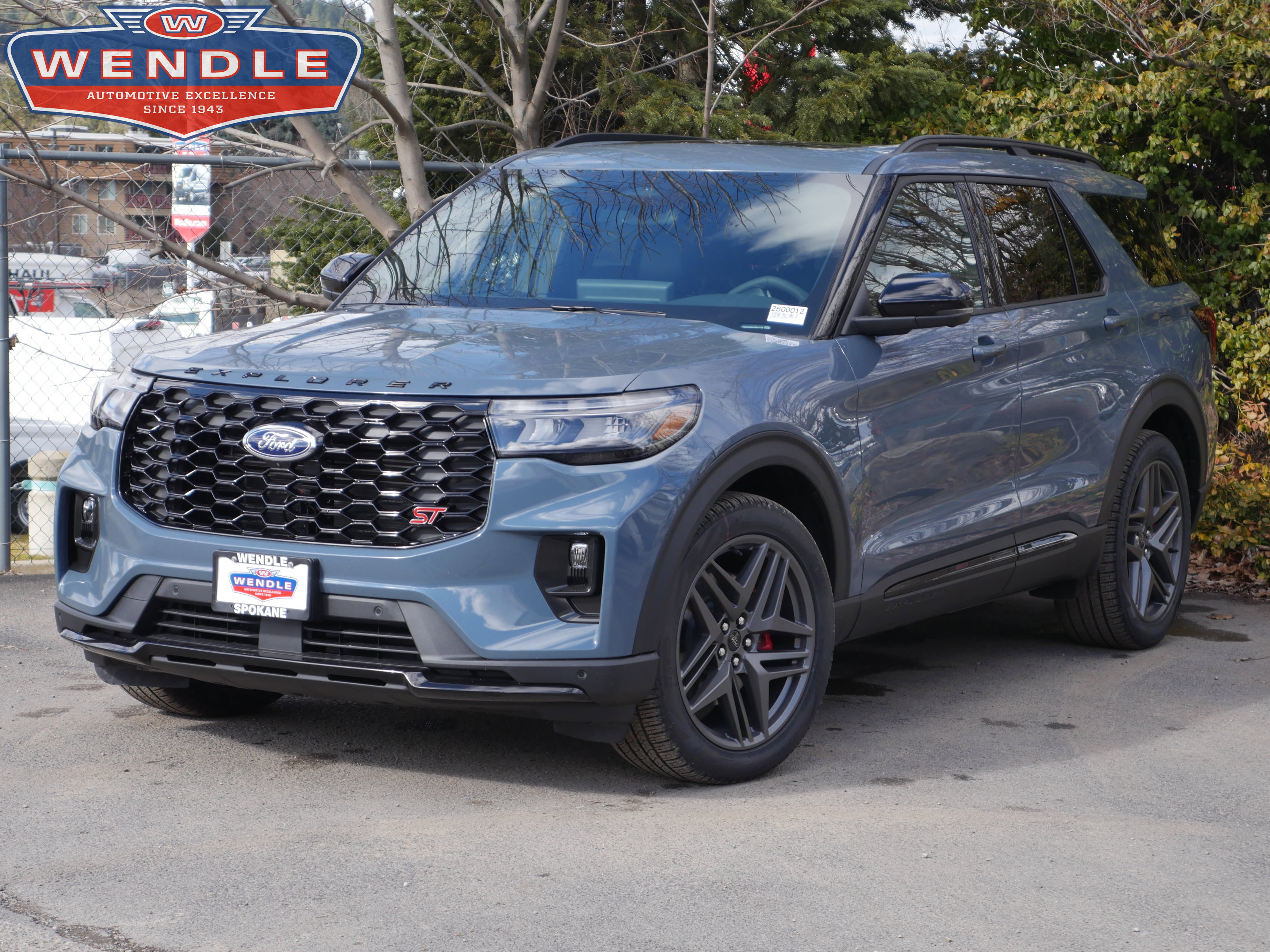 2026 Ford Explorer ST, Vapor Blue Metallic for sale in Spokane, WA — photo 1 of 44
