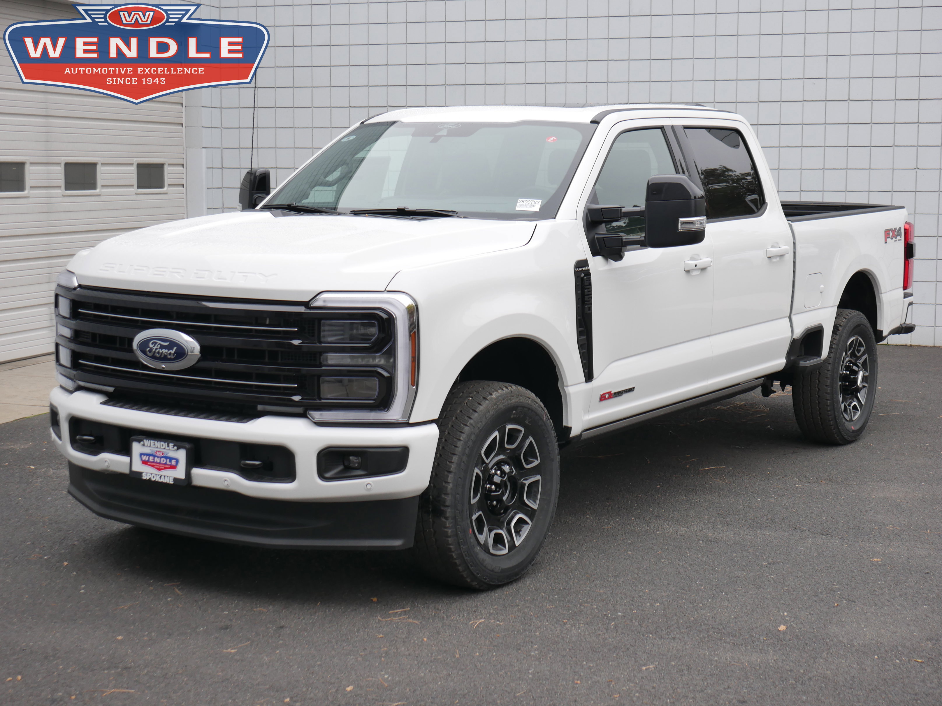 2026 Ford Super Duty F-250 SRW Platinum, Star White Metallic Tri-Coat for sale in Spokane, WA — photo 1 of 45