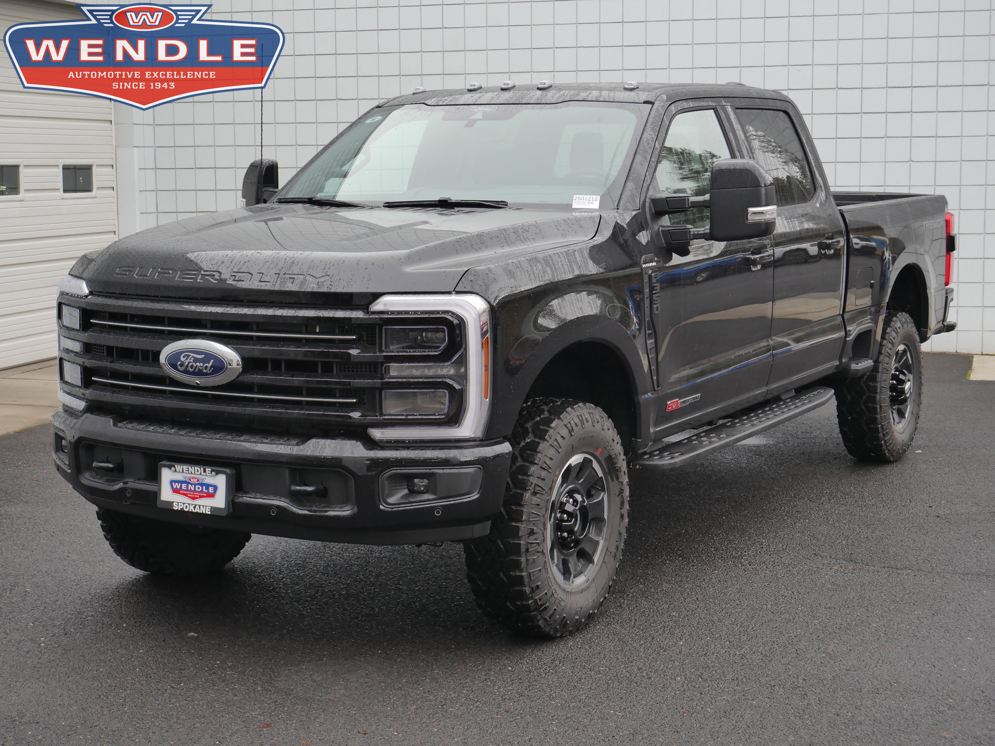2026 Ford Super Duty F-350 SRW Platinum, Agate Black Metallic for sale in Spokane, WA — photo 1 of 44