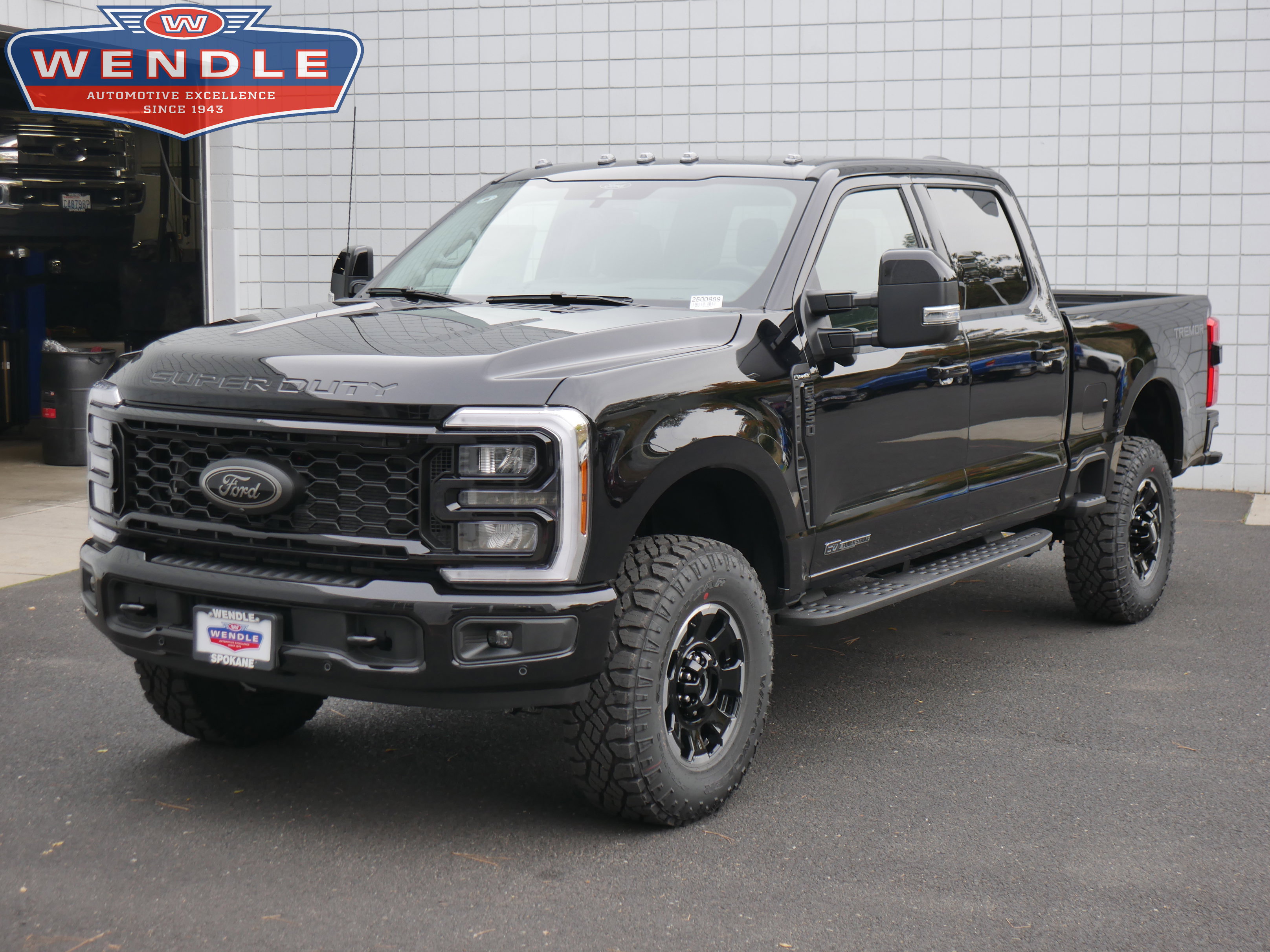 2026 Ford Super Duty F-350 SRW LARIAT, Agate Black Metallic for sale in Spokane, WA — photo 1 of 43