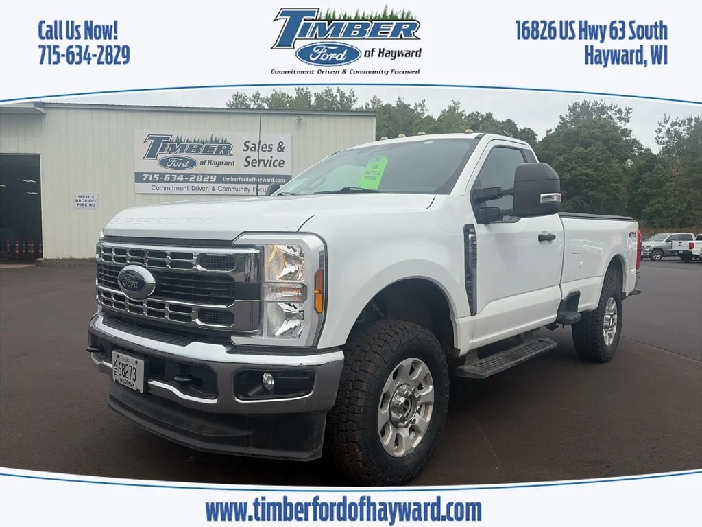 2024 FORD F-250 XLT, Oxford White for sale in Hayward, WI
