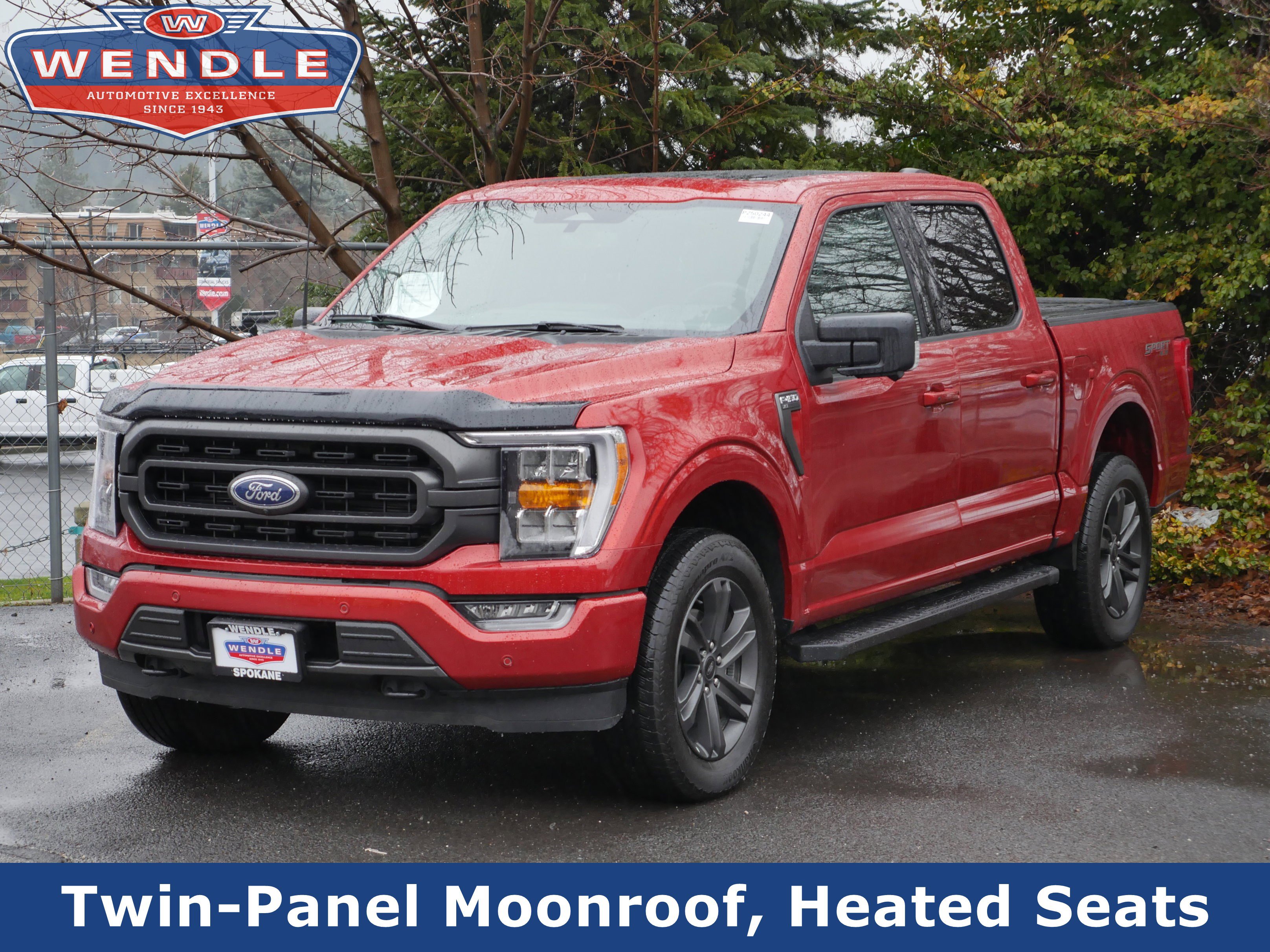 2023 Ford F-150 XLT, Hot Pepper Red Metallic Tinted Clearcoat for sale in Spokane, WA — photo 1 of 43