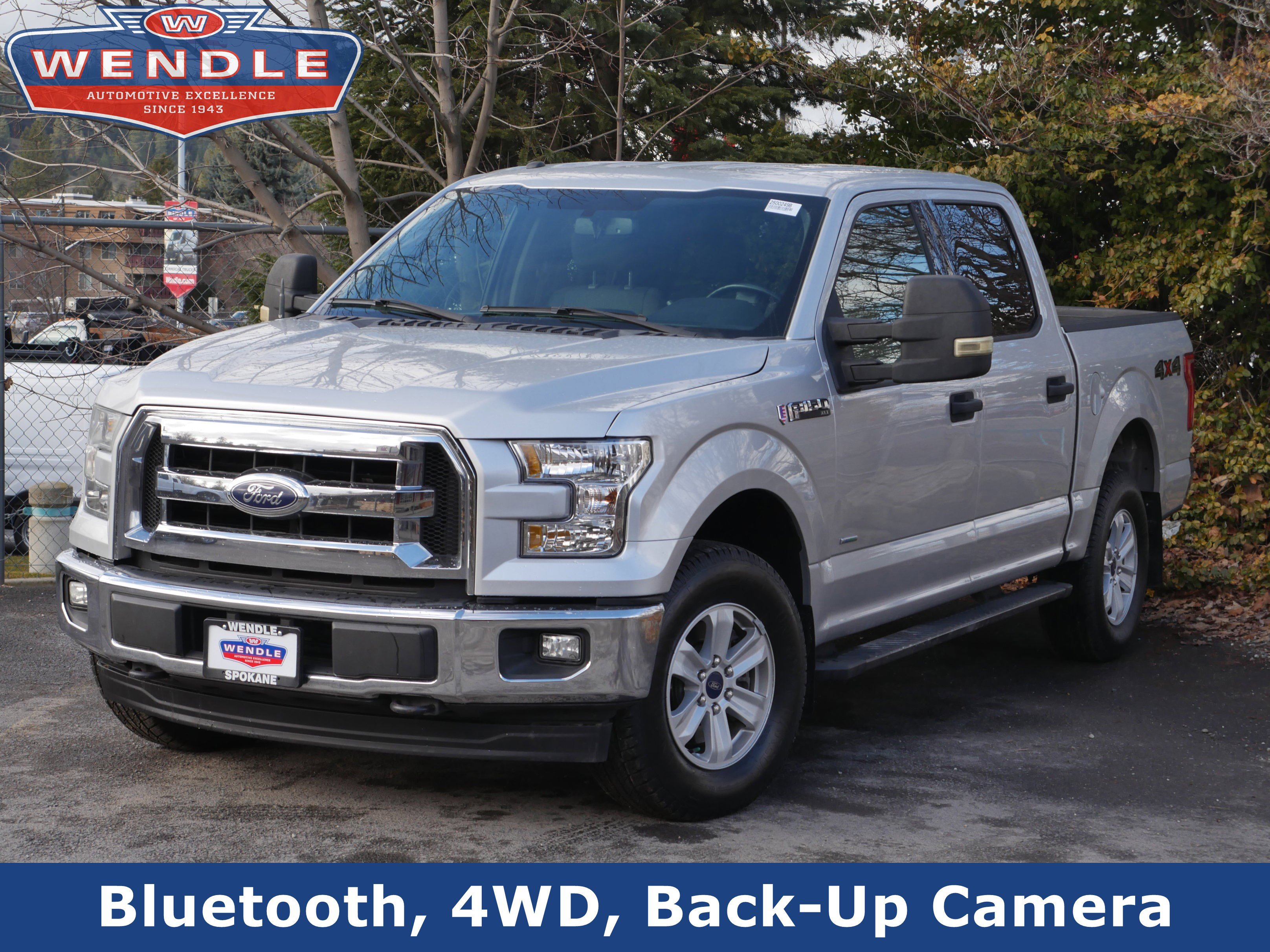 2017 Ford F-150 XLT, Ingot Silver Metallic for sale in Spokane, WA — photo 1 of 34