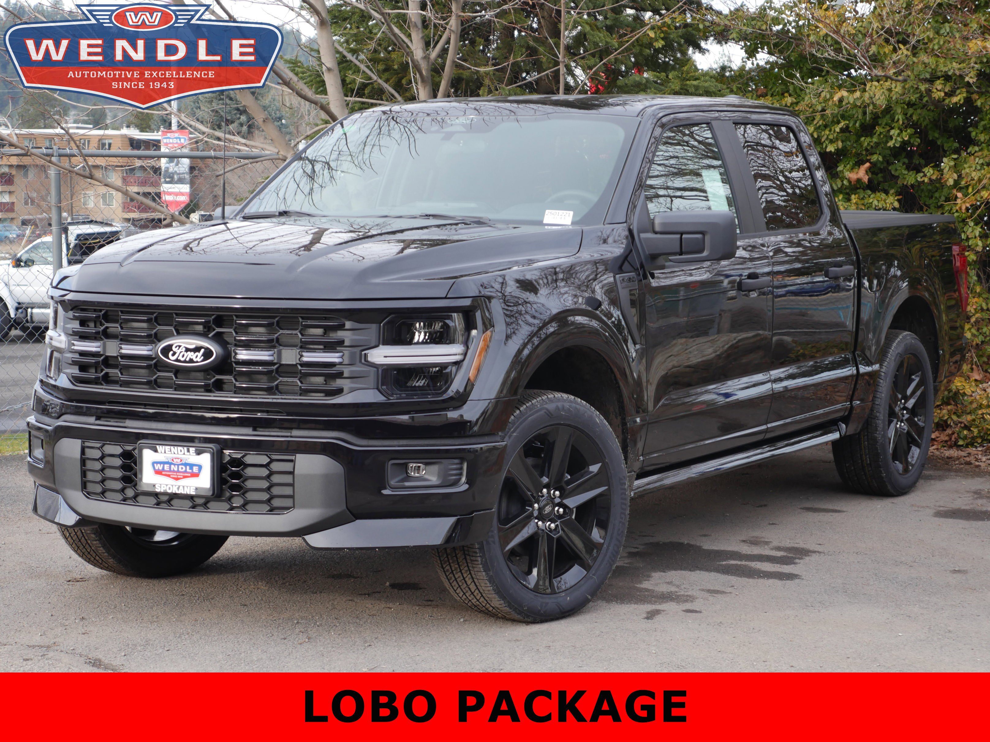 2025 Ford F-150 STX, Agate Black Metallic for sale in Spokane, WA — photo 1 of 33
