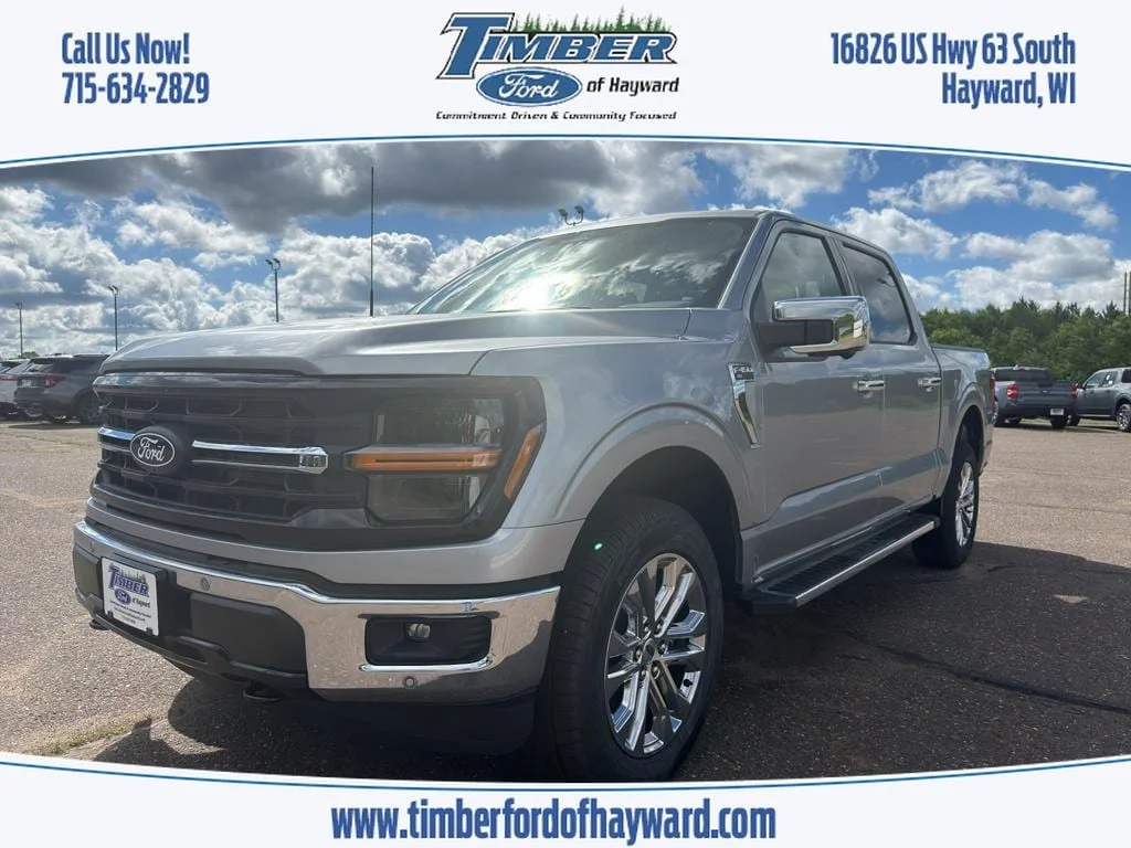 2026 FORD F-150 XLT, Iconic Silver Metallic for sale in Hayward, WI