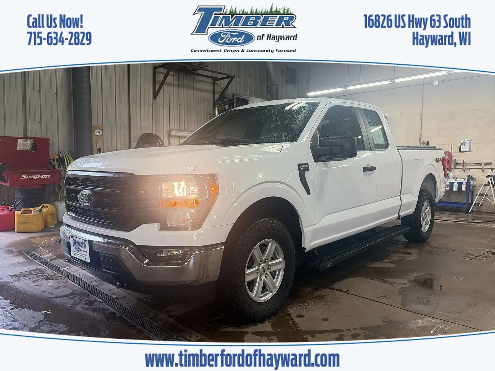 2023 FORD F-150 SuperCab, Oxford White for sale in Hayward, WI