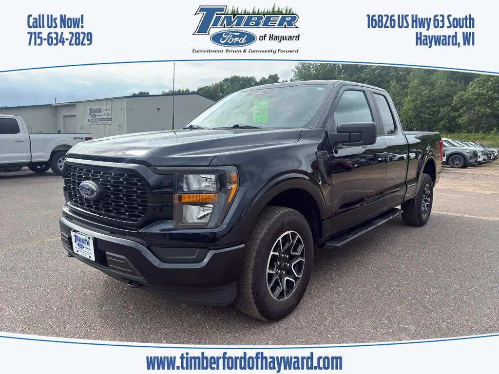 2023 FORD F-150 SuperCab, Antimatter Blue Metallic for sale in Hayward, WI