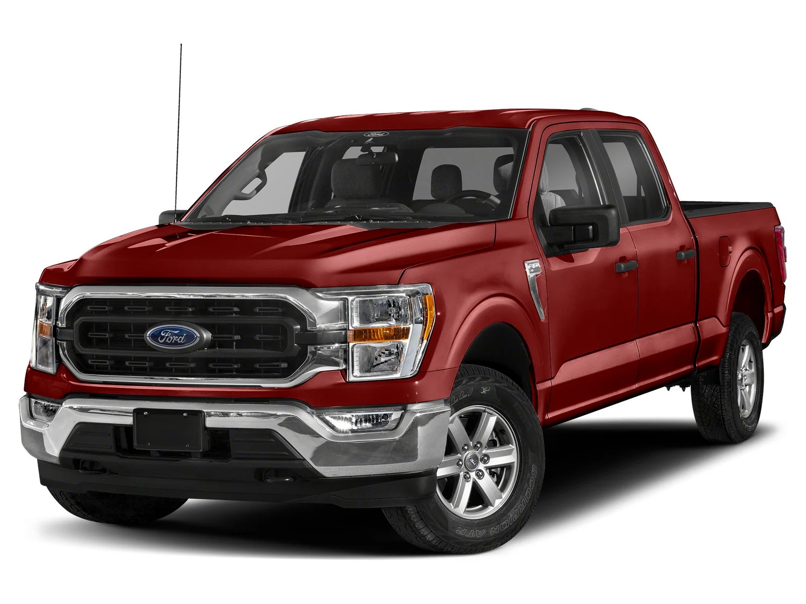 2023 FORD F-150 SuperCrew, Hot Pepper Red Metallic Tinted Clearcoat for sale in Hayward, WI