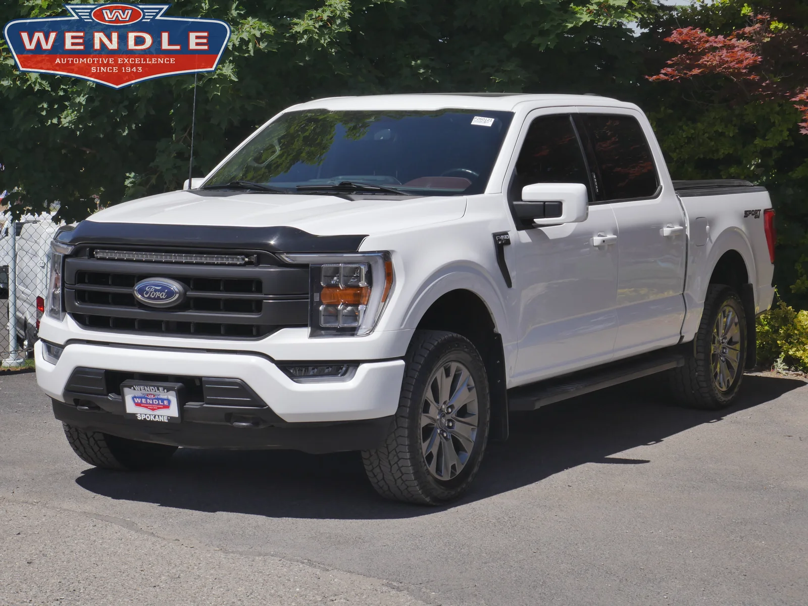 2021 Ford F-150 LARIAT, White for sale in Spokane, WA — photo 1 of 42