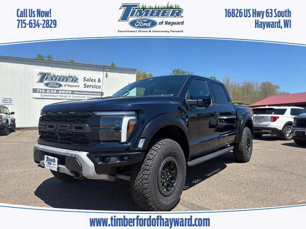 2026 FORD F-150 Raptor, Antimatter Blue Metallic for sale in Hayward, WI — photo 1 of 25