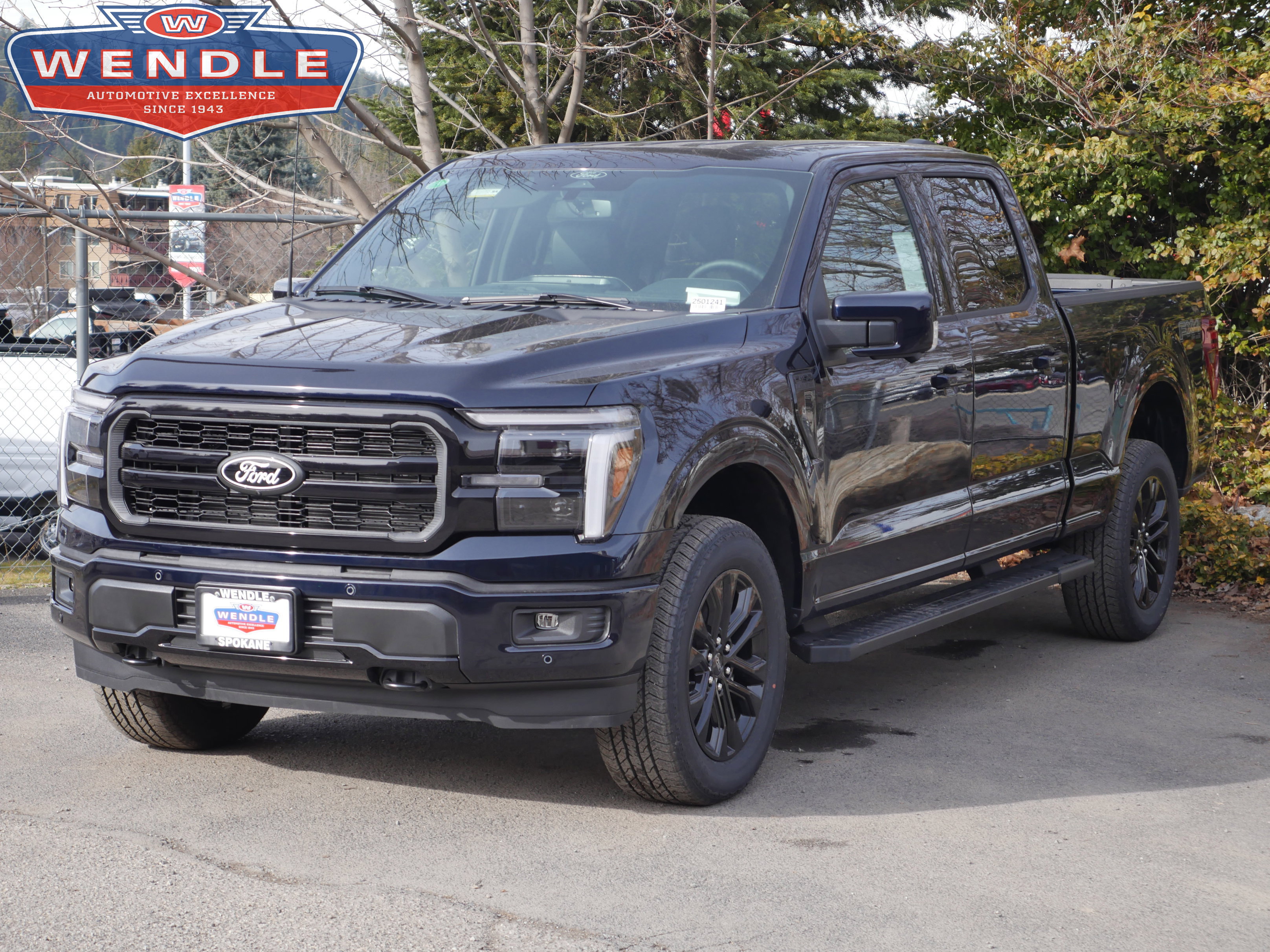 2026 Ford F-150 LARIAT, Antimatter Blue Metallic for sale in Spokane, WA — photo 1 of 43