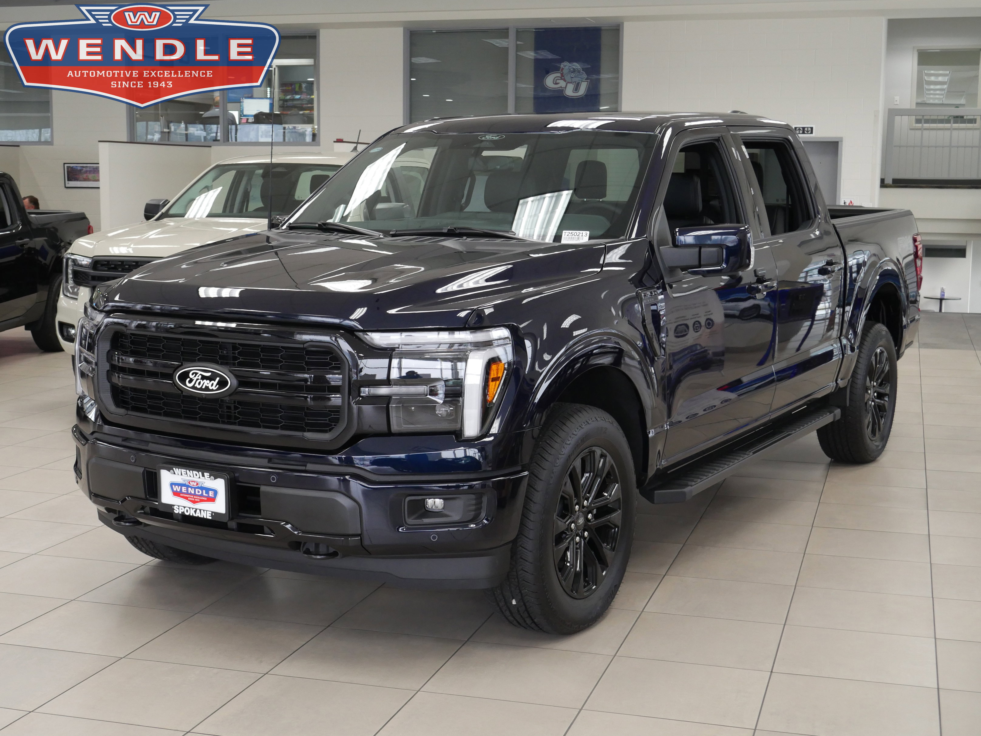 2025 Ford F-150 LARIAT, Antimatter Blue Metallic for sale in Spokane, WA — photo 1 of 44