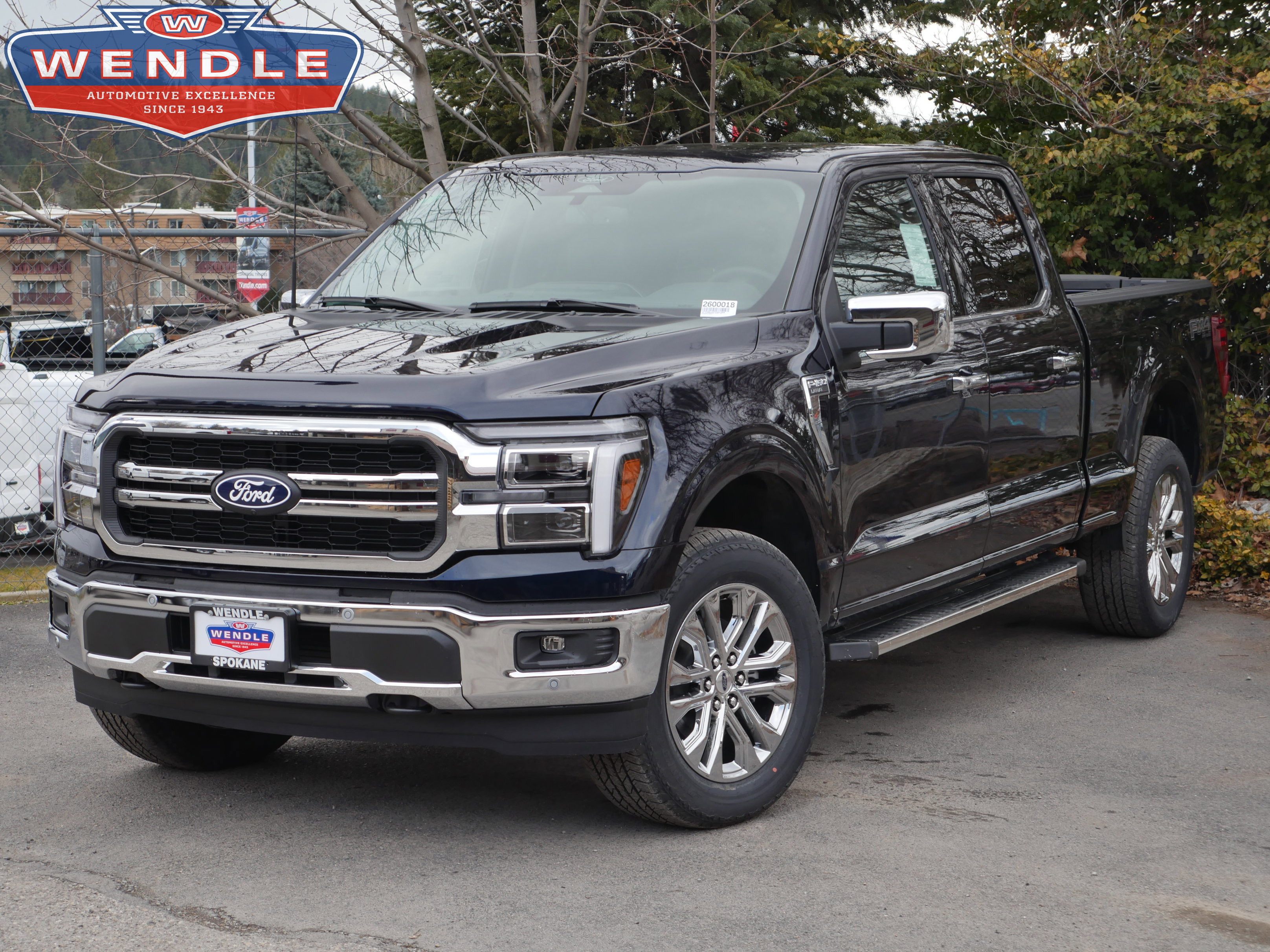 2026 Ford F-150 LARIAT, Antimatter Blue Metallic for sale in Spokane, WA — photo 1 of 43