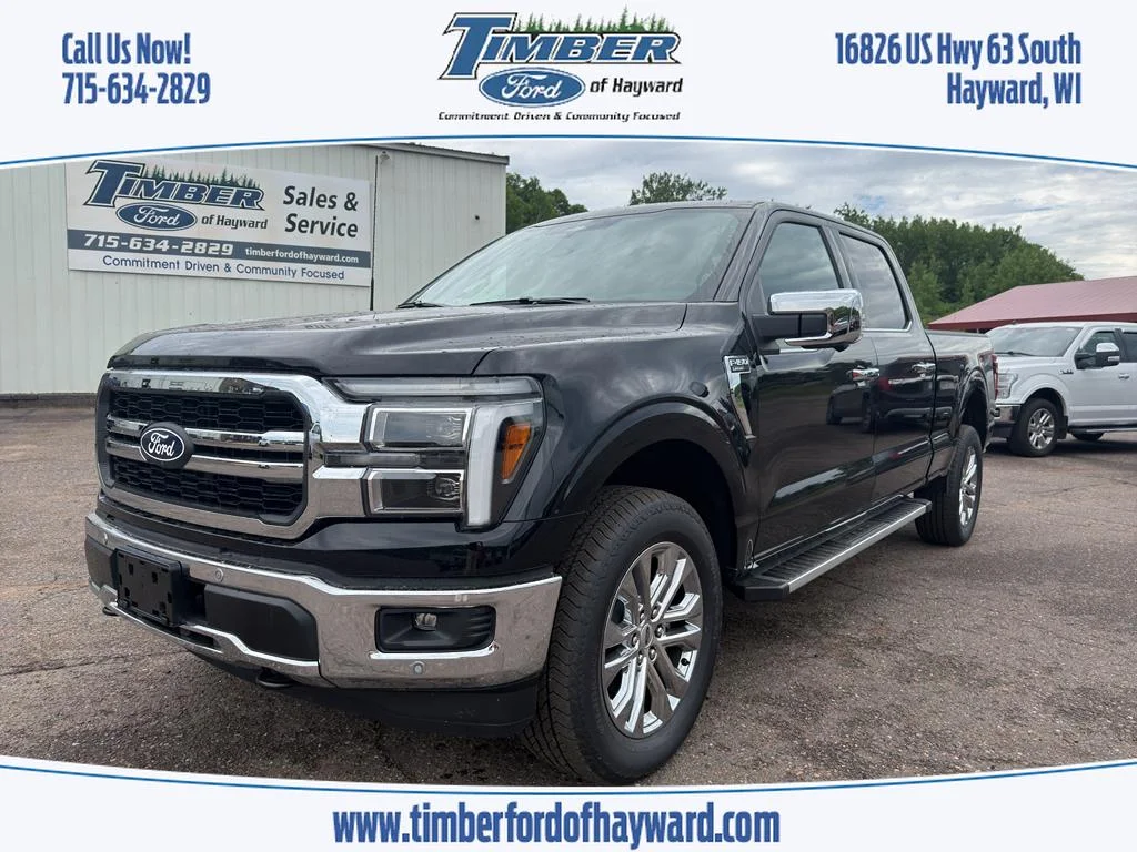 2026 FORD F-150 Lariat, Agate Black Metallic for sale in Hayward, WI