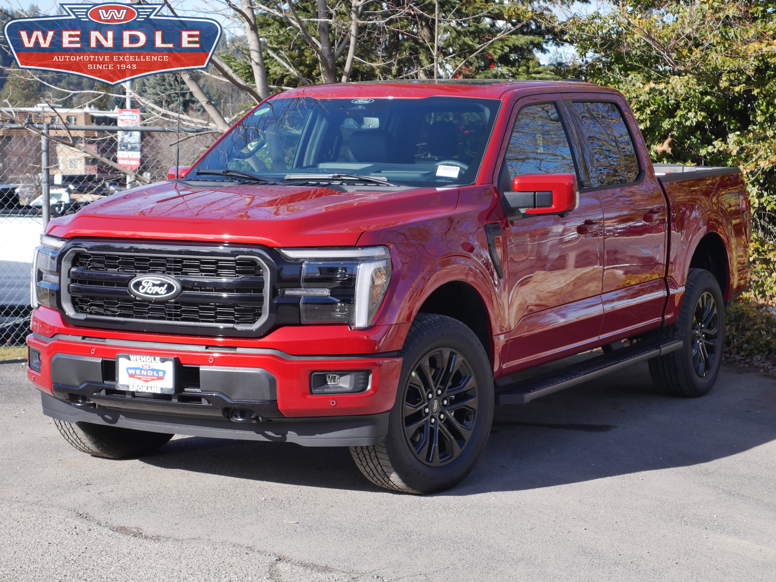 2025 Ford F-150 LARIAT, RED for sale in Spokane, WA — photo 1 of 44