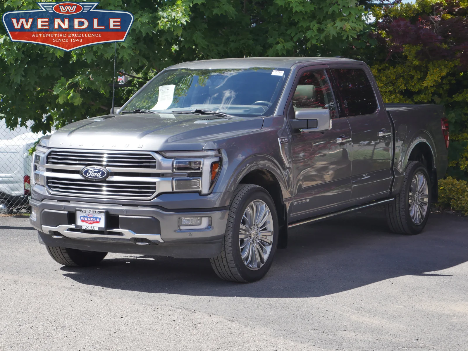 2024 Ford F-150 Platinum, Gray for sale in Spokane, WA — photo 1 of 44
