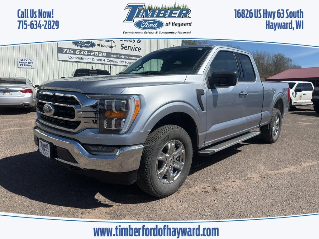 2022 FORD F-150 SuperCab, Iconic Silver Metallic for sale in Hayward, WI — photo 1 of 21
