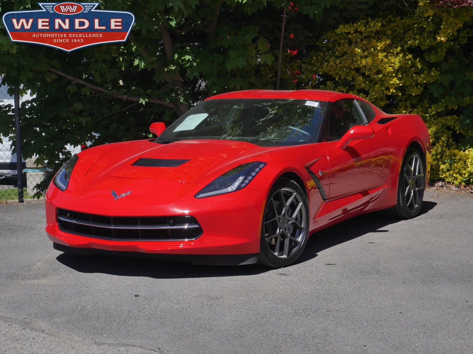 2019 Chevrolet Corvette 3LT, Torch Red for sale in Spokane, WA — photo 1 of 30