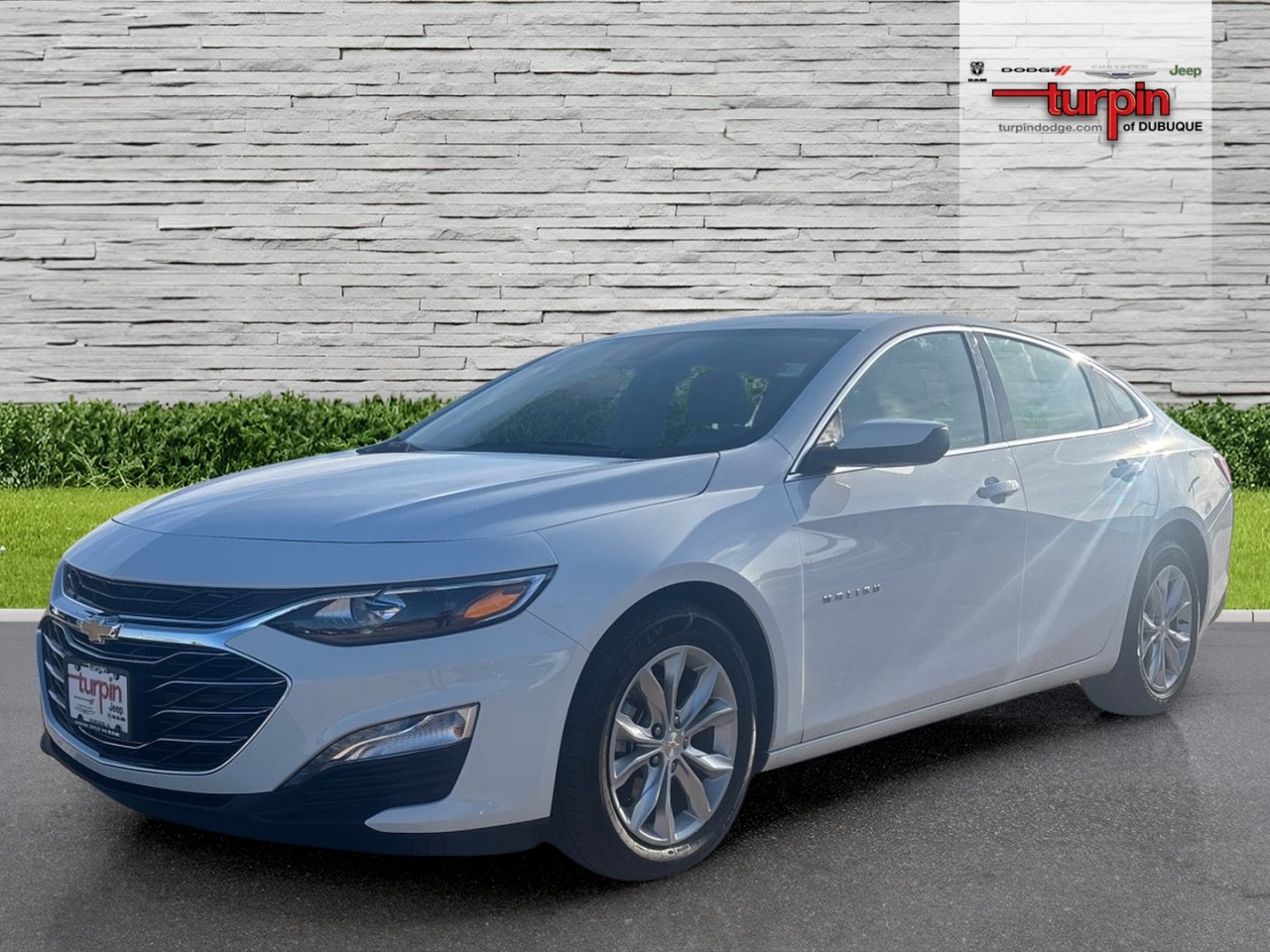 2024 Chevrolet Malibu LT, WHITE for sale in Dubuque, IA — photo 1 of 17