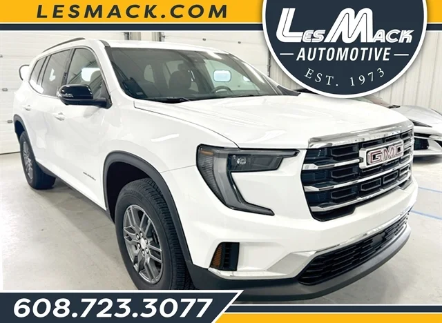 2025 GMC ACADIA AWD Elevation, WHITE for sale in Lancaster, WI — photo 1 of 39