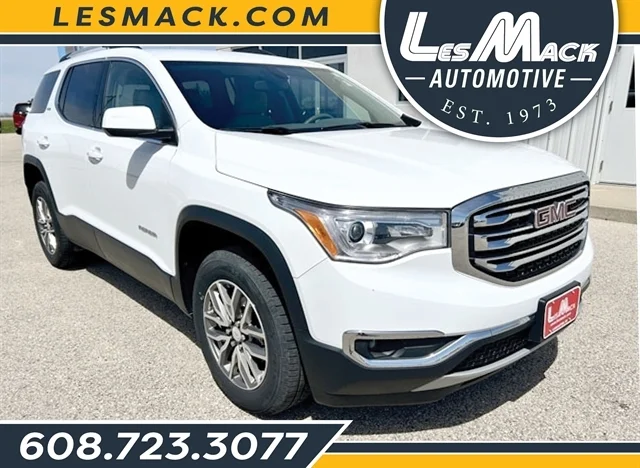 2019 GMC ACADIA SLE, White for sale in Lancaster, WI — photo 1 of 37