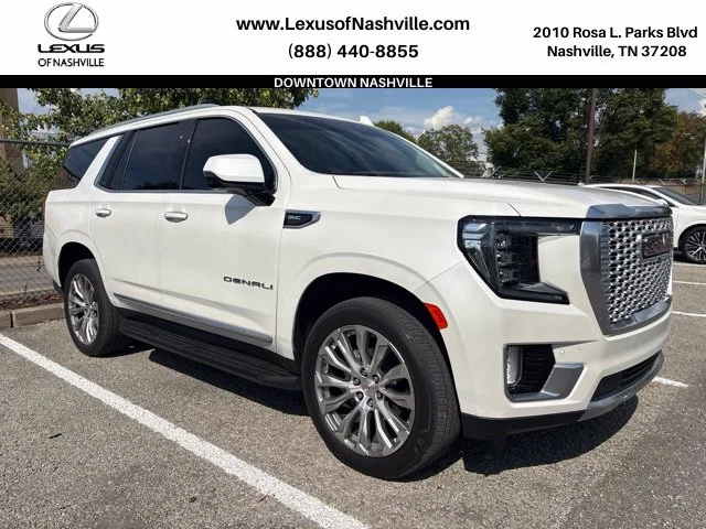 2024 GMC Yukon Denali, White Frost for sale in Nashville, TN — photo 1 of 10