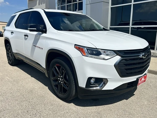 2019 CHEVROLET TRAVERSE Premier, White for sale in Lancaster, WI — photo 1 of 41