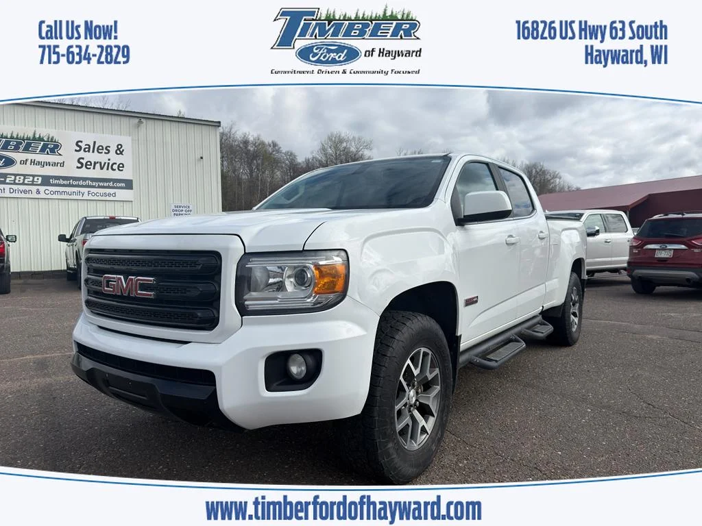 2018 GMC Canyon SLE, Summit White for sale in Hayward, WI