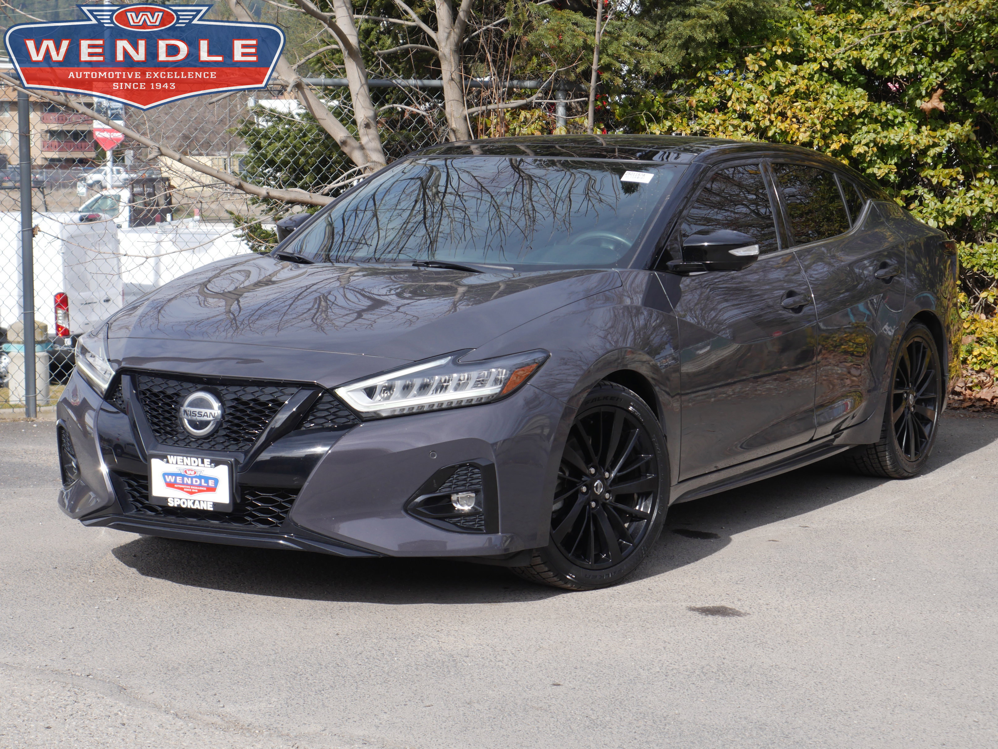 2021 Nissan Maxima Platinum, Ruby Slate Gray Pearl w/Black Roof for sale in Spokane, WA — photo 1 of 40