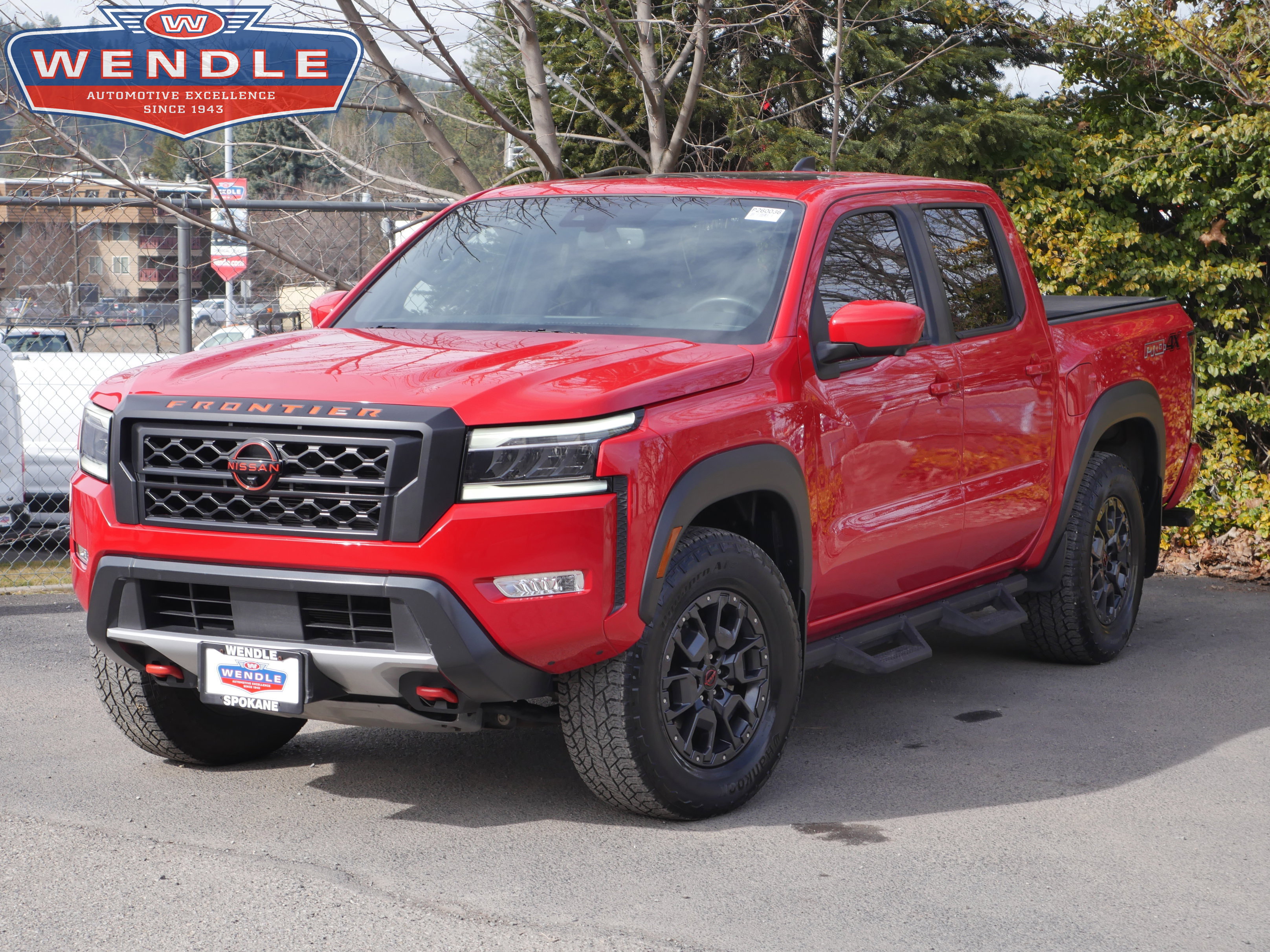 2022 Nissan Frontier PRO-4X, Red Alert for sale in Spokane, WA — photo 1 of 39