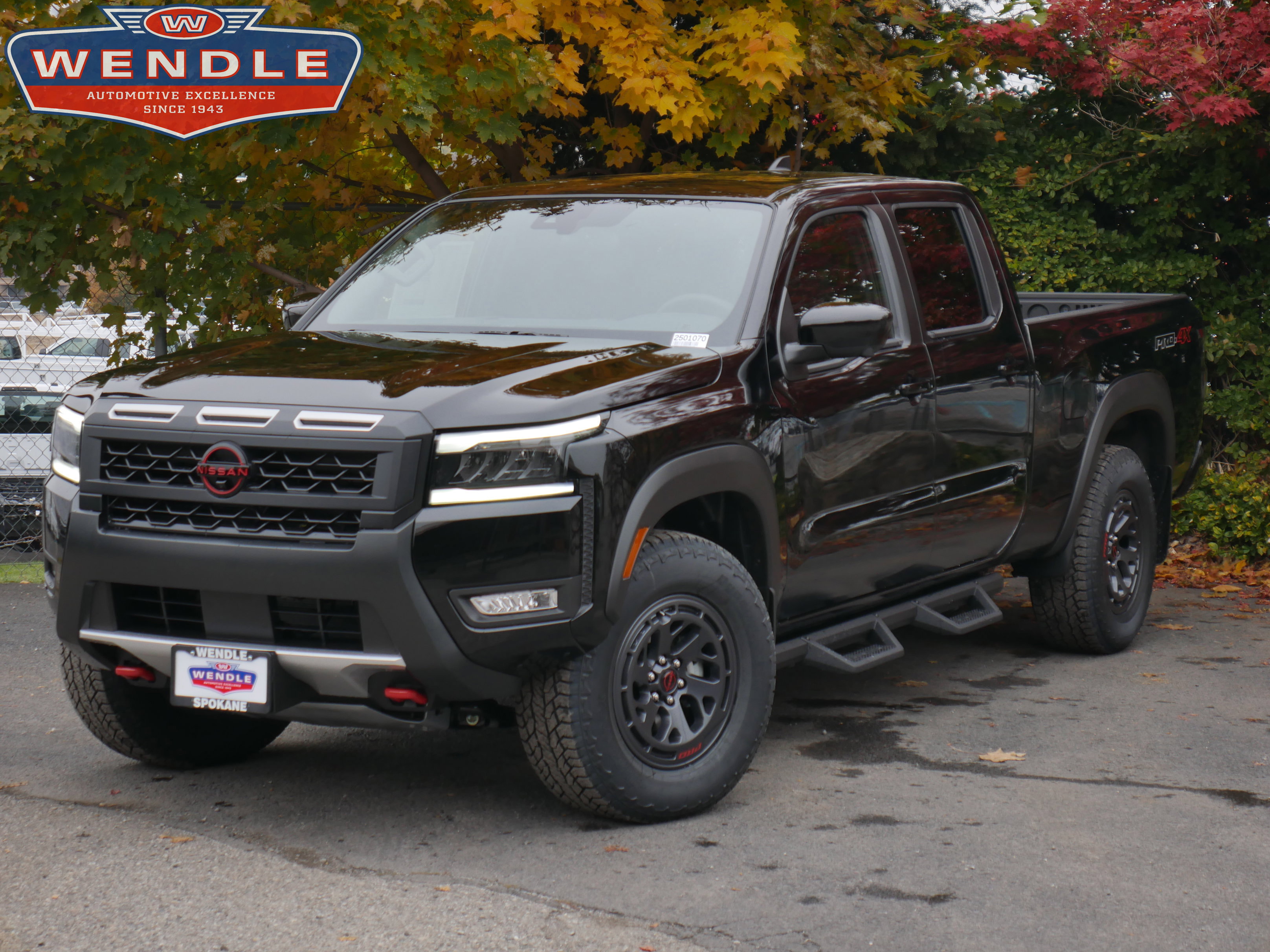 2026 Nissan Frontier PRO-4X, Super Black for sale in Spokane, WA — photo 1 of 37