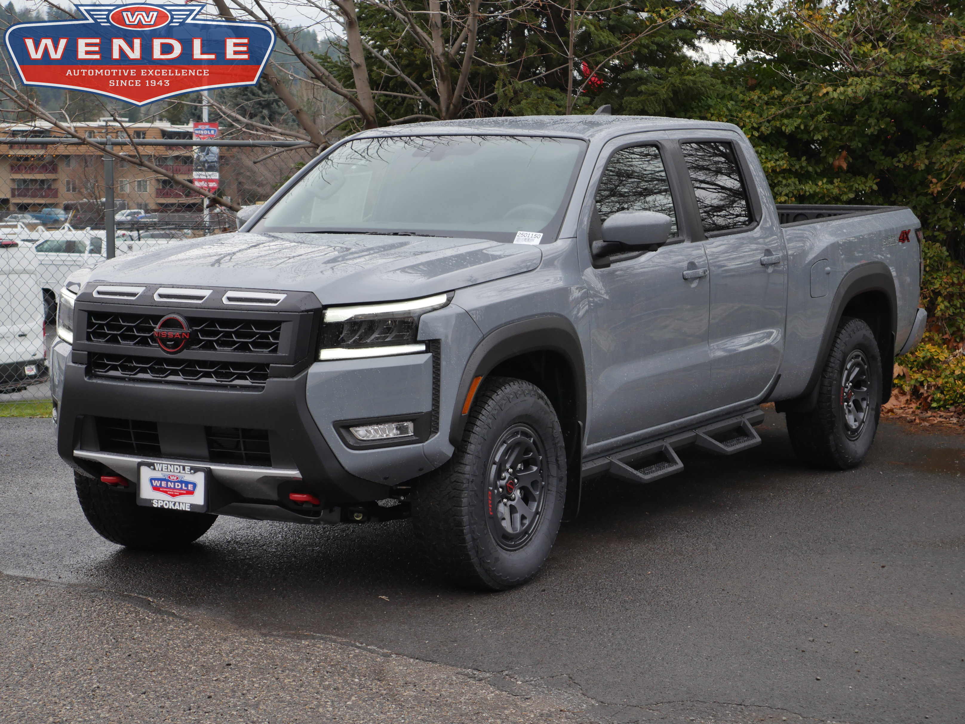 2026 Nissan Frontier PRO-4X, Boulder Gray Pearl for sale in Spokane, WA — photo 1 of 37