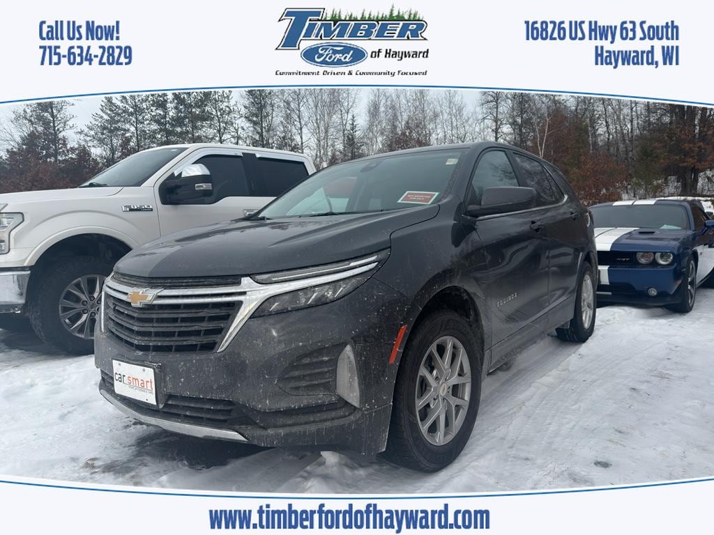 2022 CHEVROLET Equinox LT (2FL), Iron Gray Metallic for sale in Hayward, WI — photo 1 of 7