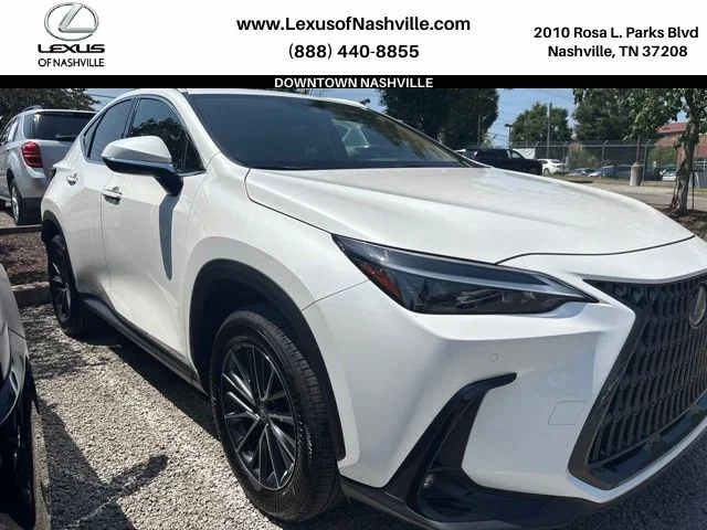 2025 Lexus NX 250 Premium, Eminent White Pearl for sale in Nashville, TN — photo 1 of 11