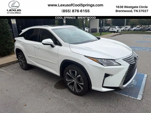 2019 Lexus RX 350, White Pearl for sale in Brentwood, TN — photo 1 of 5