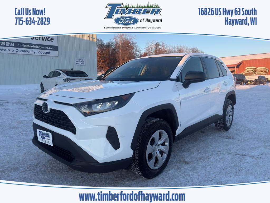 2022 TOYOTA RAV4 LE, White for sale in Hayward, WI — photo 1 of 22