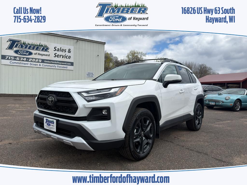2024 TOYOTA RAV4 Adventure, Ice Cap for sale in Hayward, WI — photo 1 of 26