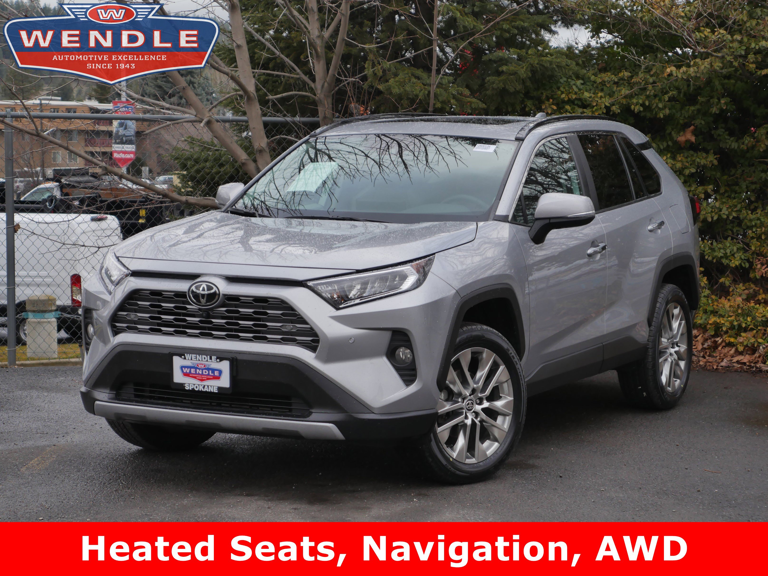 2021 Toyota RAV4 Limited, Silver Sky Metallic for sale in Spokane, WA — photo 1 of 39