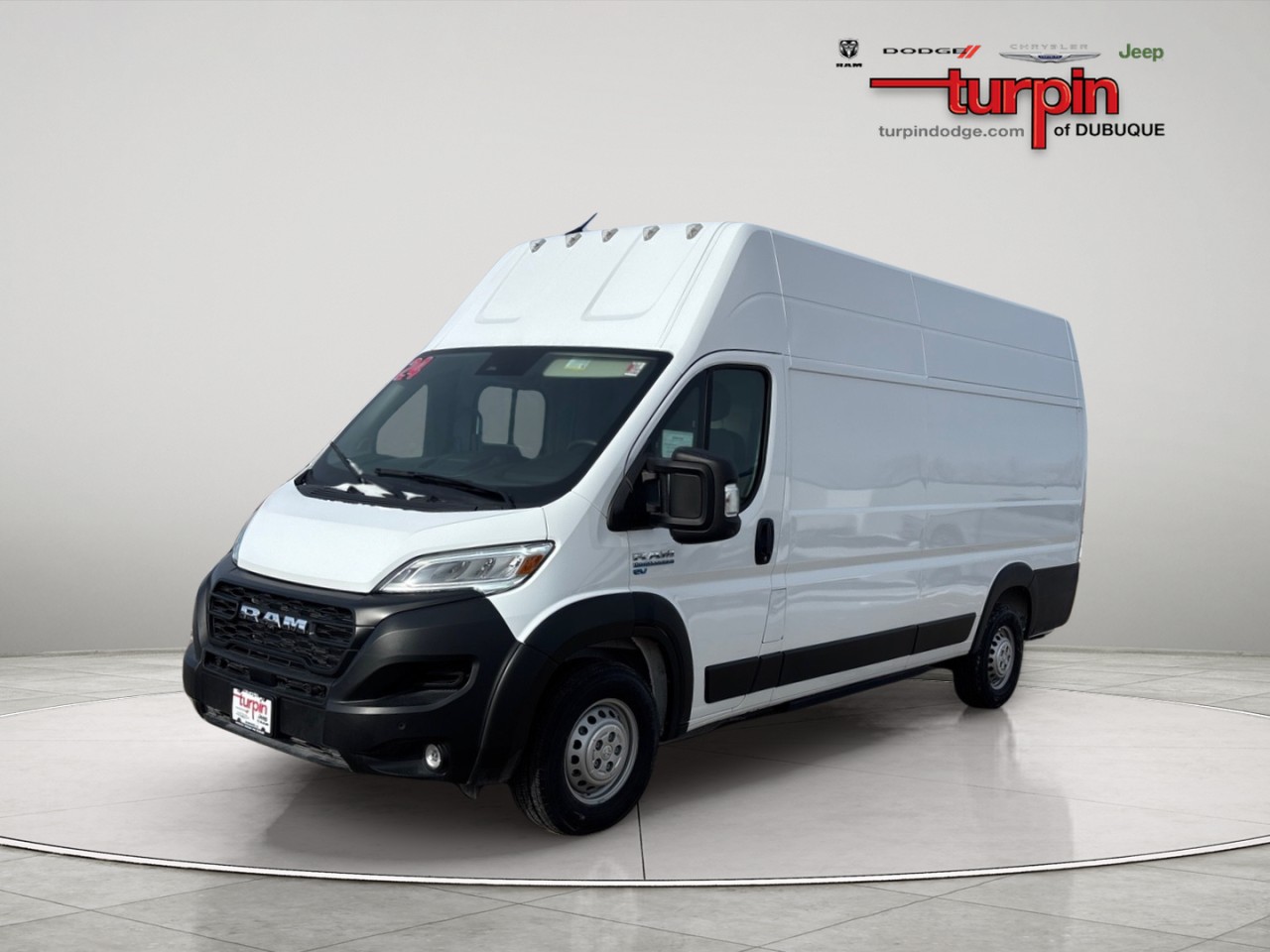 2024 Ram ProMaster Delivery Van BEV, Bright White Clearcoat for sale in Dubuque, IA — photo 1 of 19