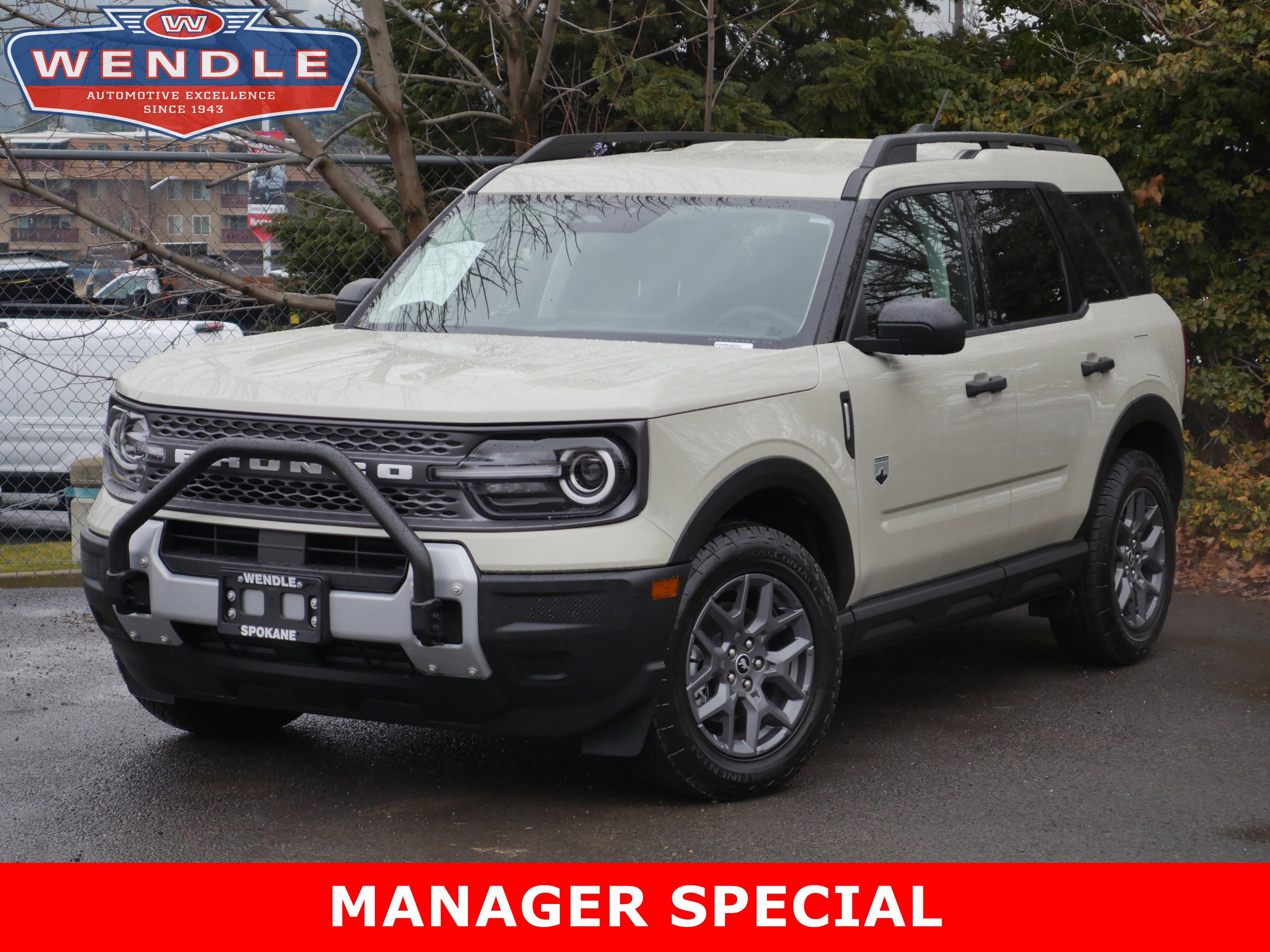 2025 Ford Bronco Sport Big Bend, DESERT SAND for sale in Spokane, WA — photo 1 of 36