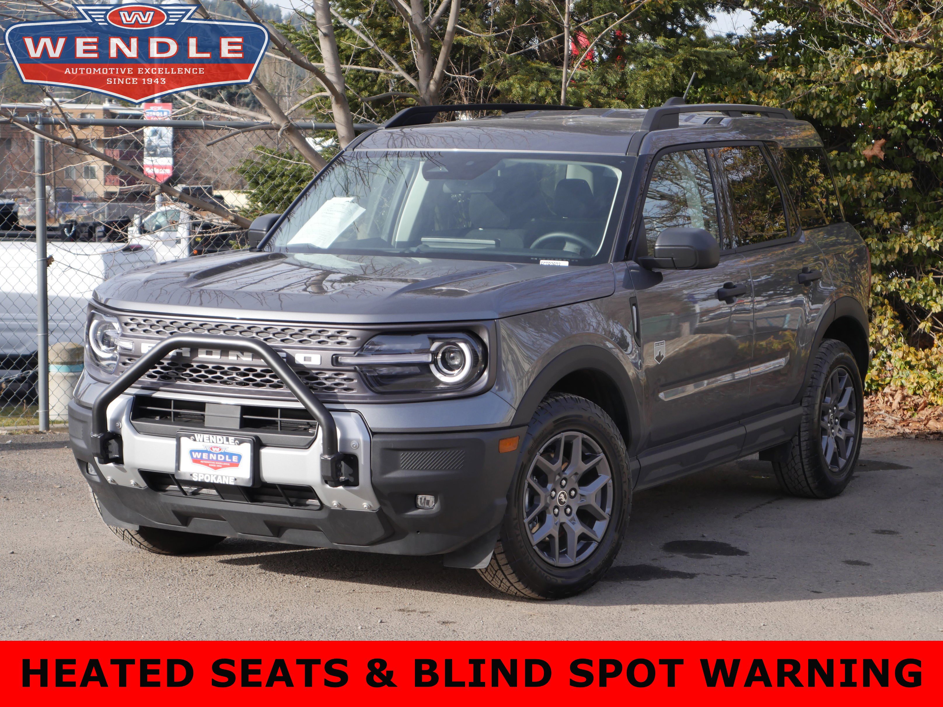2025 Ford Bronco Sport Big Bend, CARBONIZED GRAY for sale in Spokane, WA — photo 1 of 34